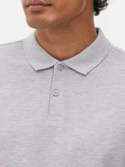 Homme Primark Hauts Et T-Shirts|Polo En Piqué à Manches Courtes