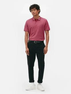 Homme Primark Hauts Et T-Shirts|Polo Tissé Birdseye