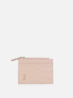 Femme Primark Sacs Et Porte-Monnaie|Porte-cartes Effet Croco à Initiale