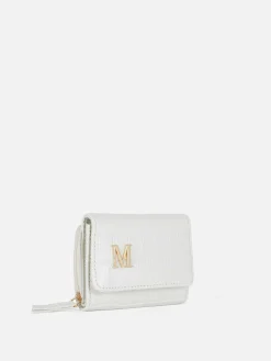 Femme Primark Sacs Et Porte-Monnaie|Porte-monnaie En Simili Cuir Effet Croco Avec Initiale