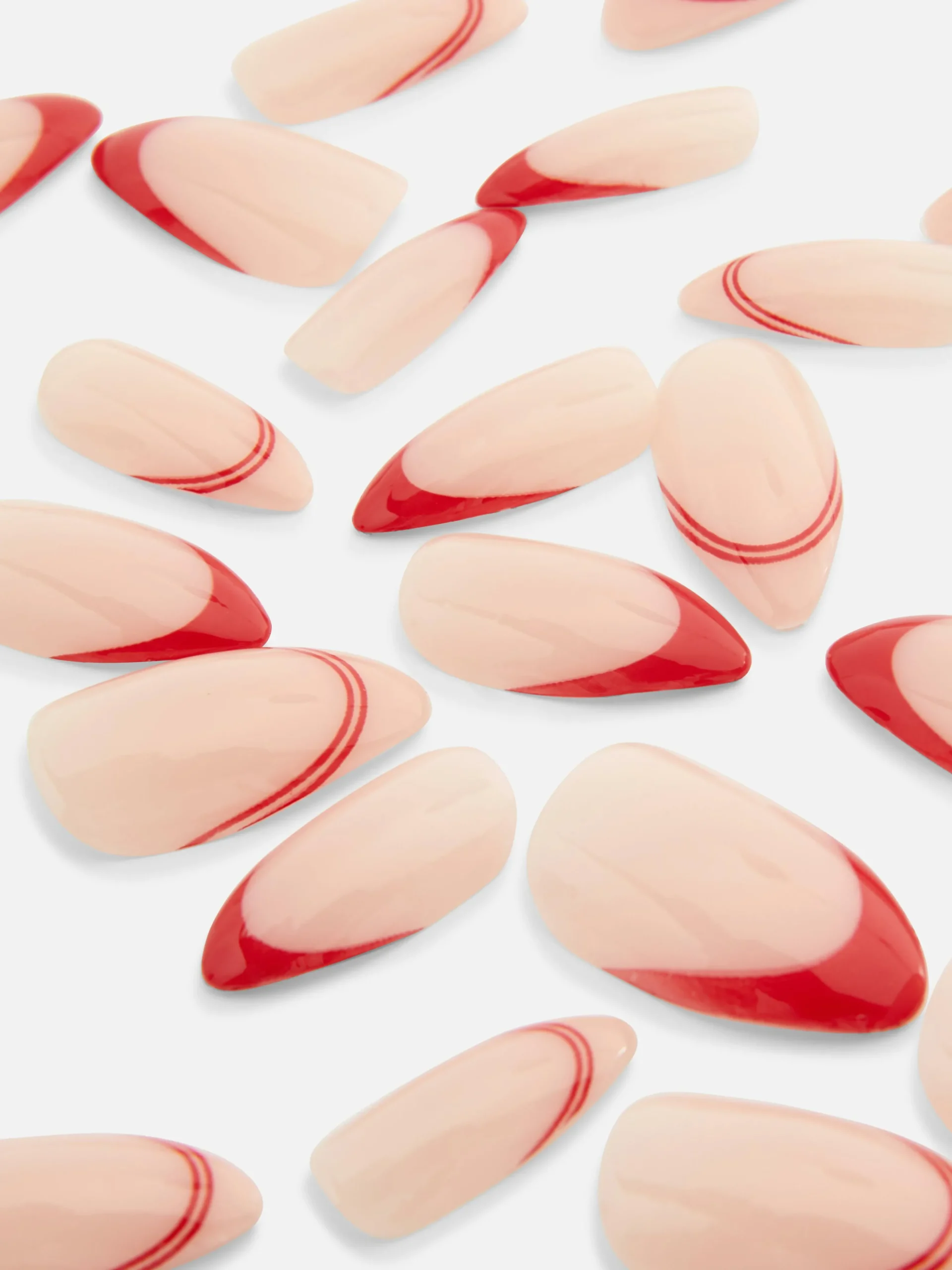 Primark Faux Ongles|PS... Faux Ongles à Pointe Brillante Contrastée