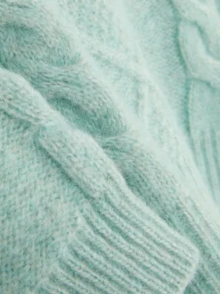 Enfant Primark Pulls Et Gilets|Pull à Capuche En Maille Torsadée