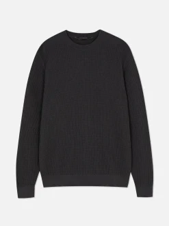 Homme Primark Pulls Et Gilets|Pull à Col Ras-du-cou En Point De Panier Tressé