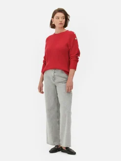 Femme Primark Pulls Et Gilets|Pull à Col Ras-du-cou Et à Boutons