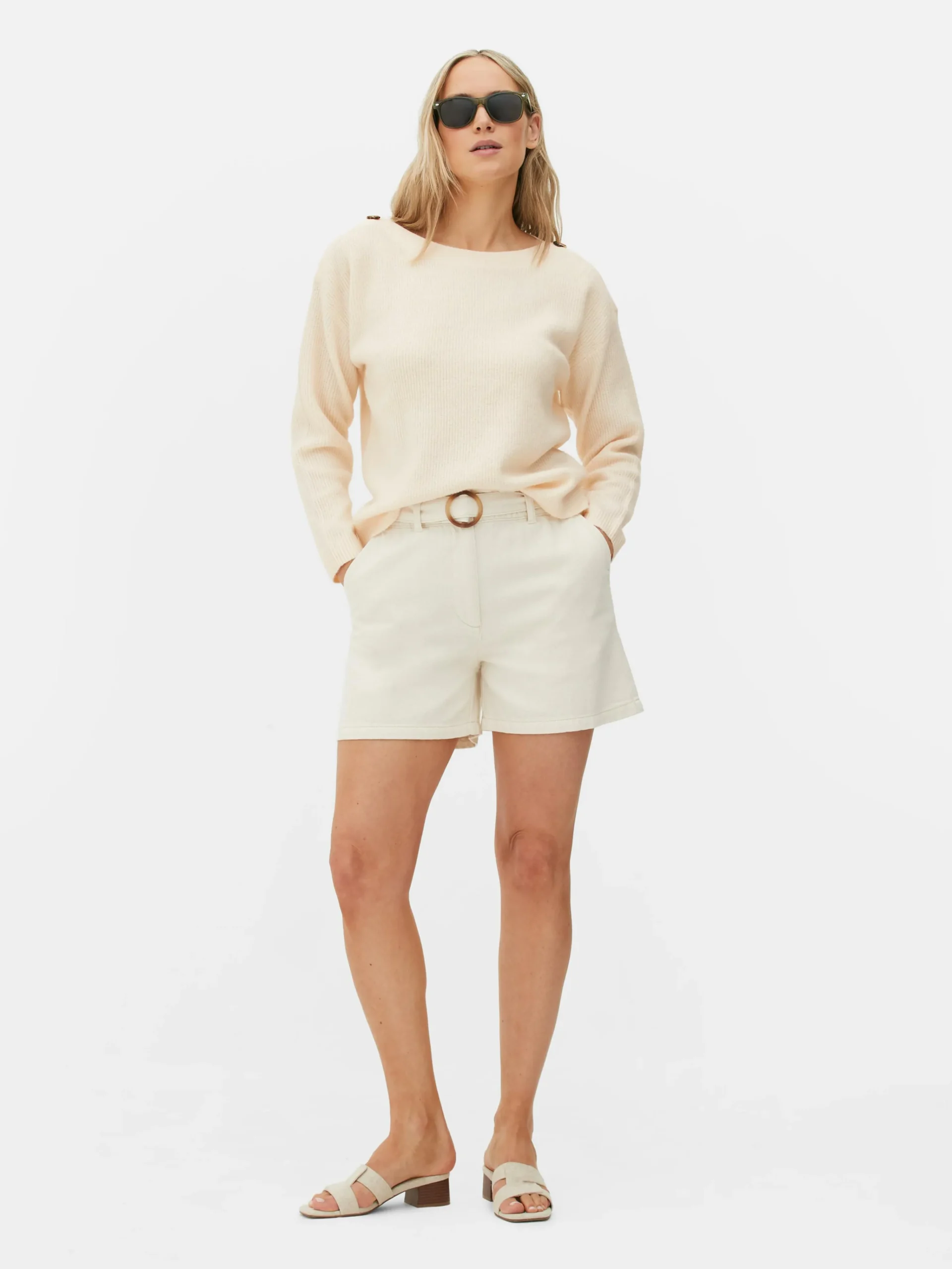 Femme Primark Pulls Et Gilets|Pull à Encolure Bateau Et à épaules Boutonnées