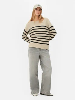 Femme Primark Pulls Et Gilets|Pull à Manches Longues Et Col Bateau