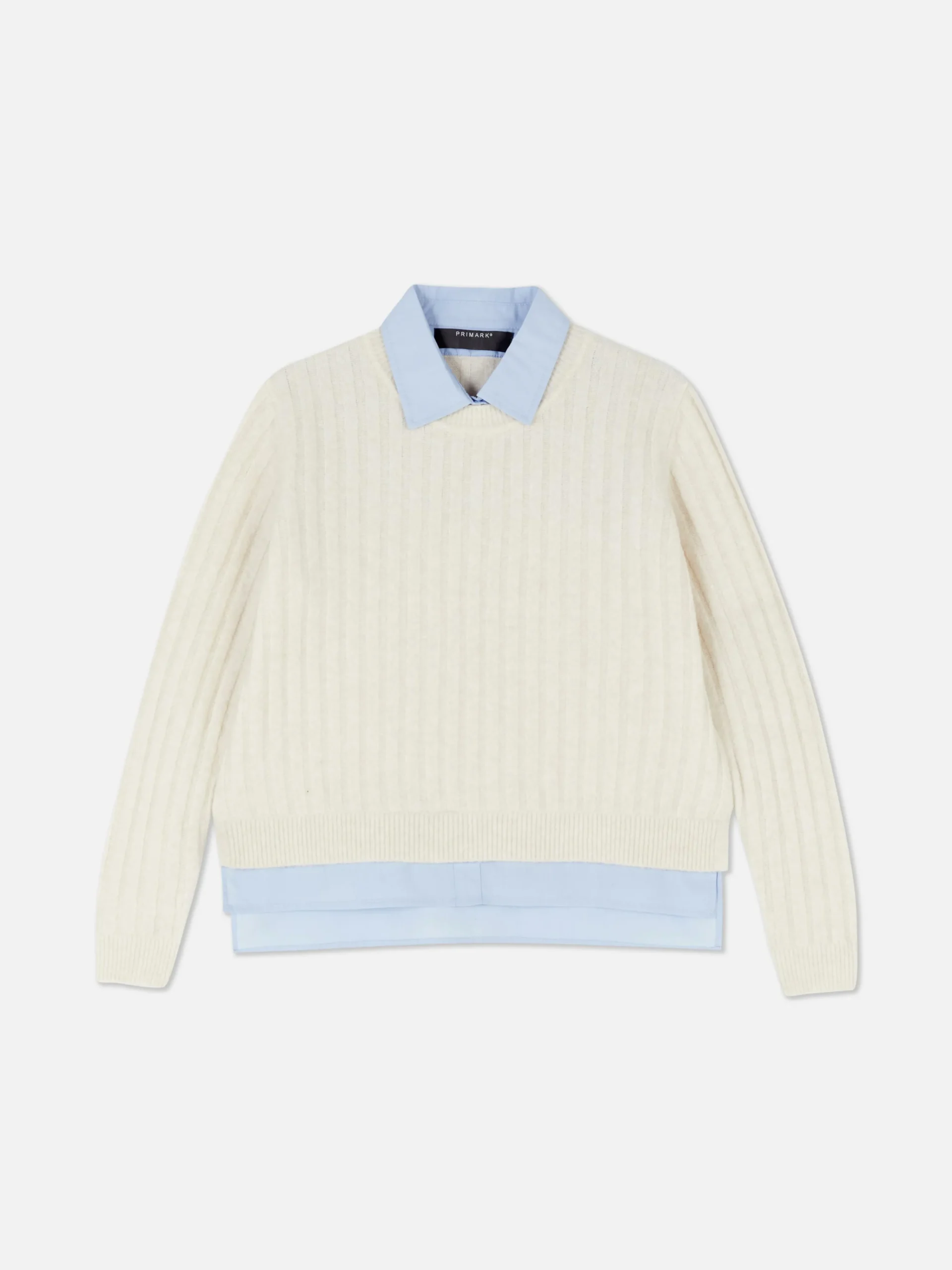 Femme Primark Pulls Et Gilets|Pull Chemise Deux-en-un