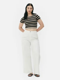 Femme Primark Pulls Et Gilets|Pull Court à Manches Courtes