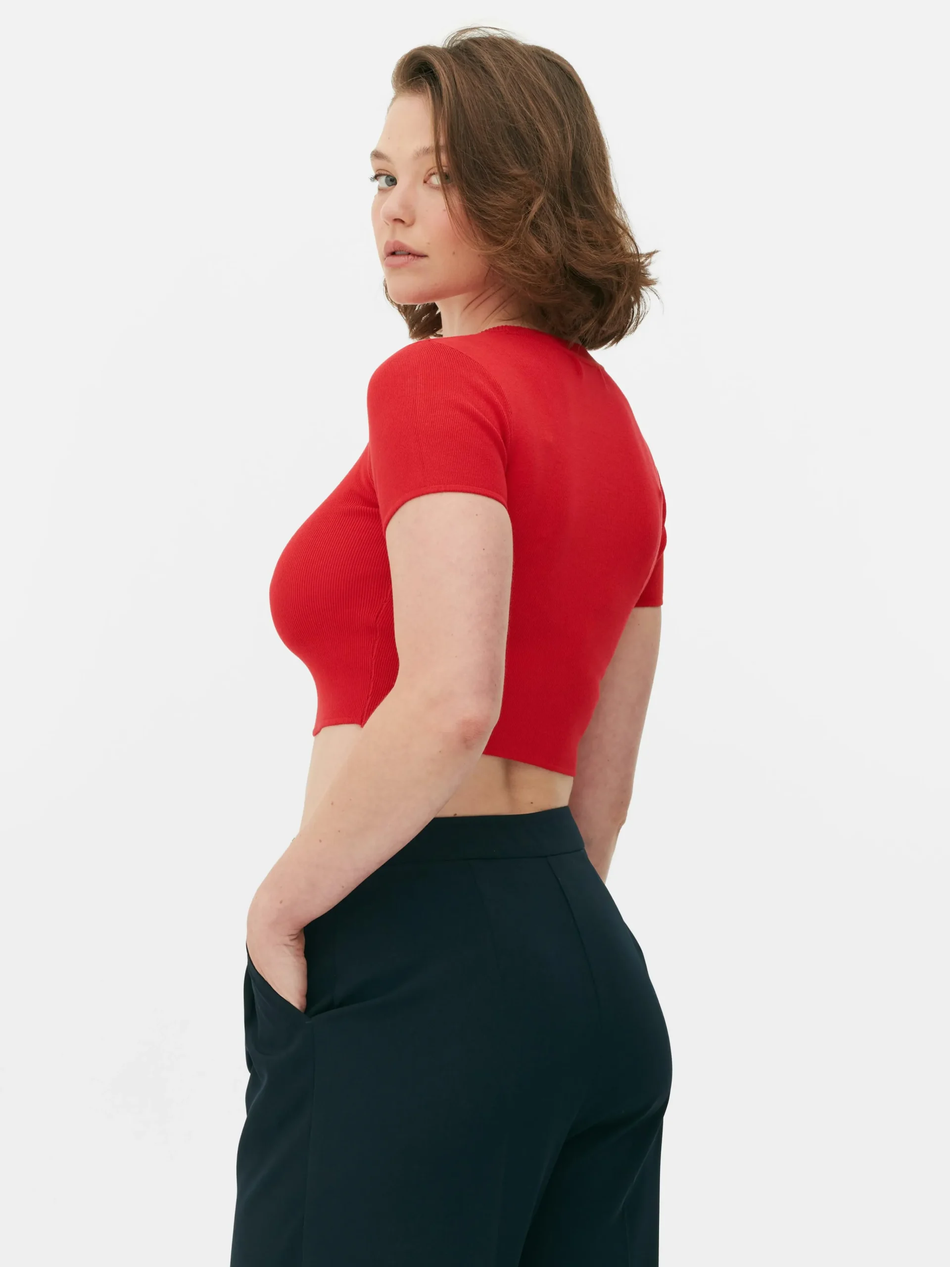 Femme Primark Pulls Et Gilets|Pull Court à Manches Courtes