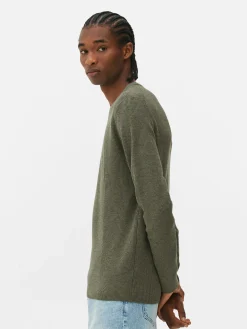 Homme Primark Pulls Et Gilets|Pull Côtelé à Col Ras-du-cou