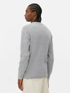 Homme Primark Pulls Et Gilets|Pull Côtelé à Col Ras-du-cou