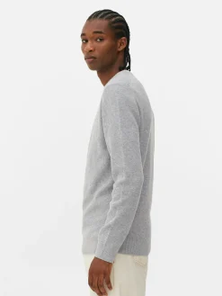 Homme Primark Pulls Et Gilets|Pull Côtelé à Col Ras-du-cou