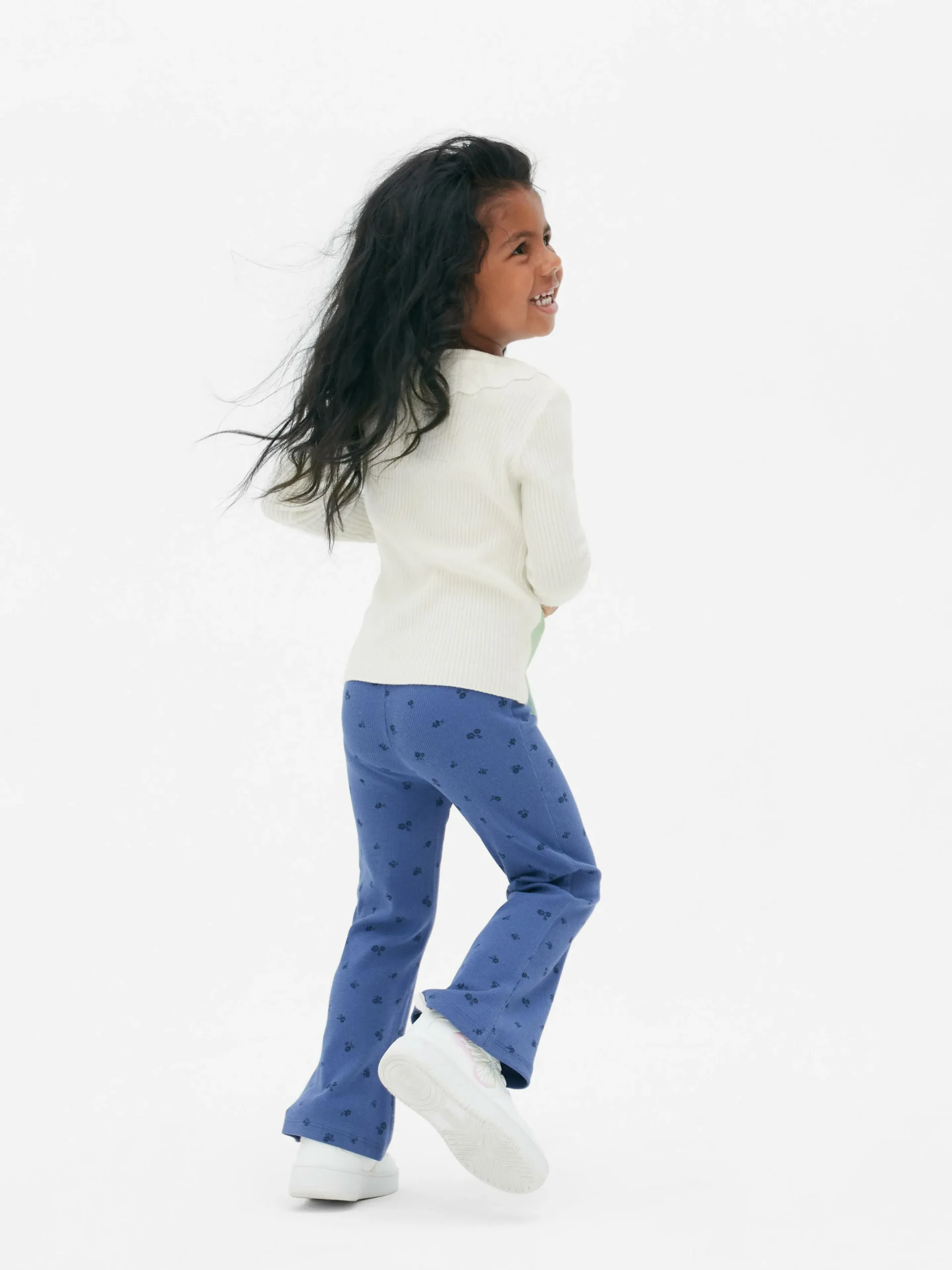 Enfant Primark Pulls Et Gilets|Pull Côtelé Avec Col à Volants