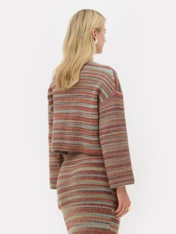 Femme Primark Pulls Et Gilets|Pull En Maille à Rayures Rita Ora à Coordonner