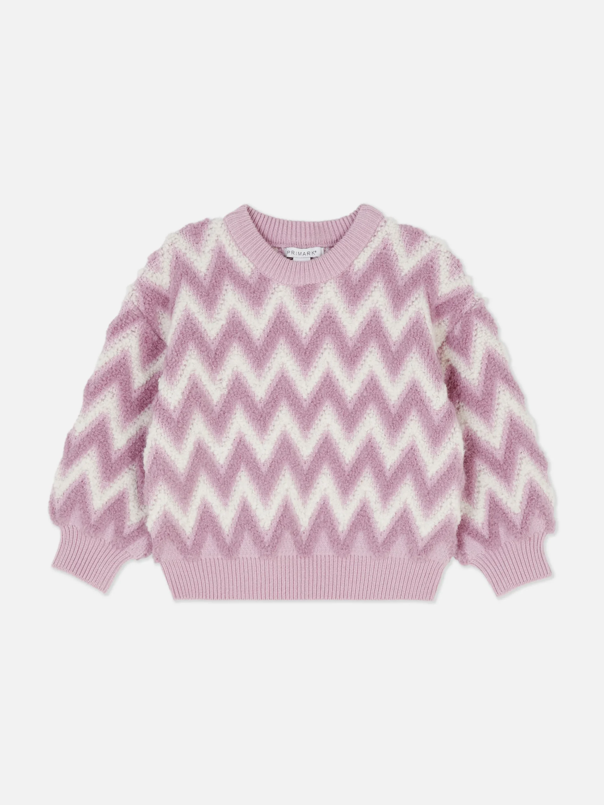 Enfant Primark Pulls Et Gilets|Pull En Maille Duveteuse à Motif Zigzag