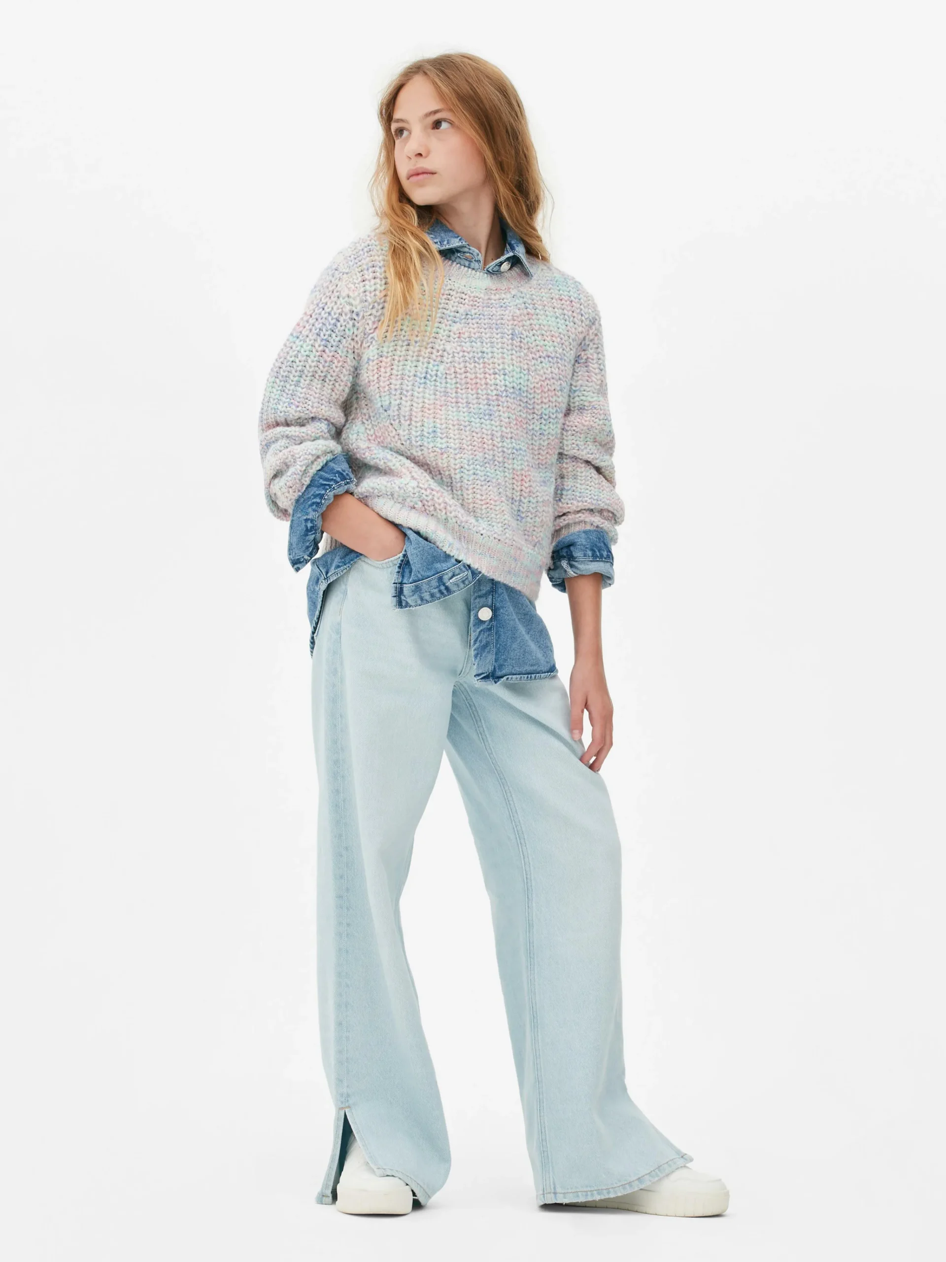 Enfant Primark Pulls Et Gilets|Pull En Maille Effet Chiné