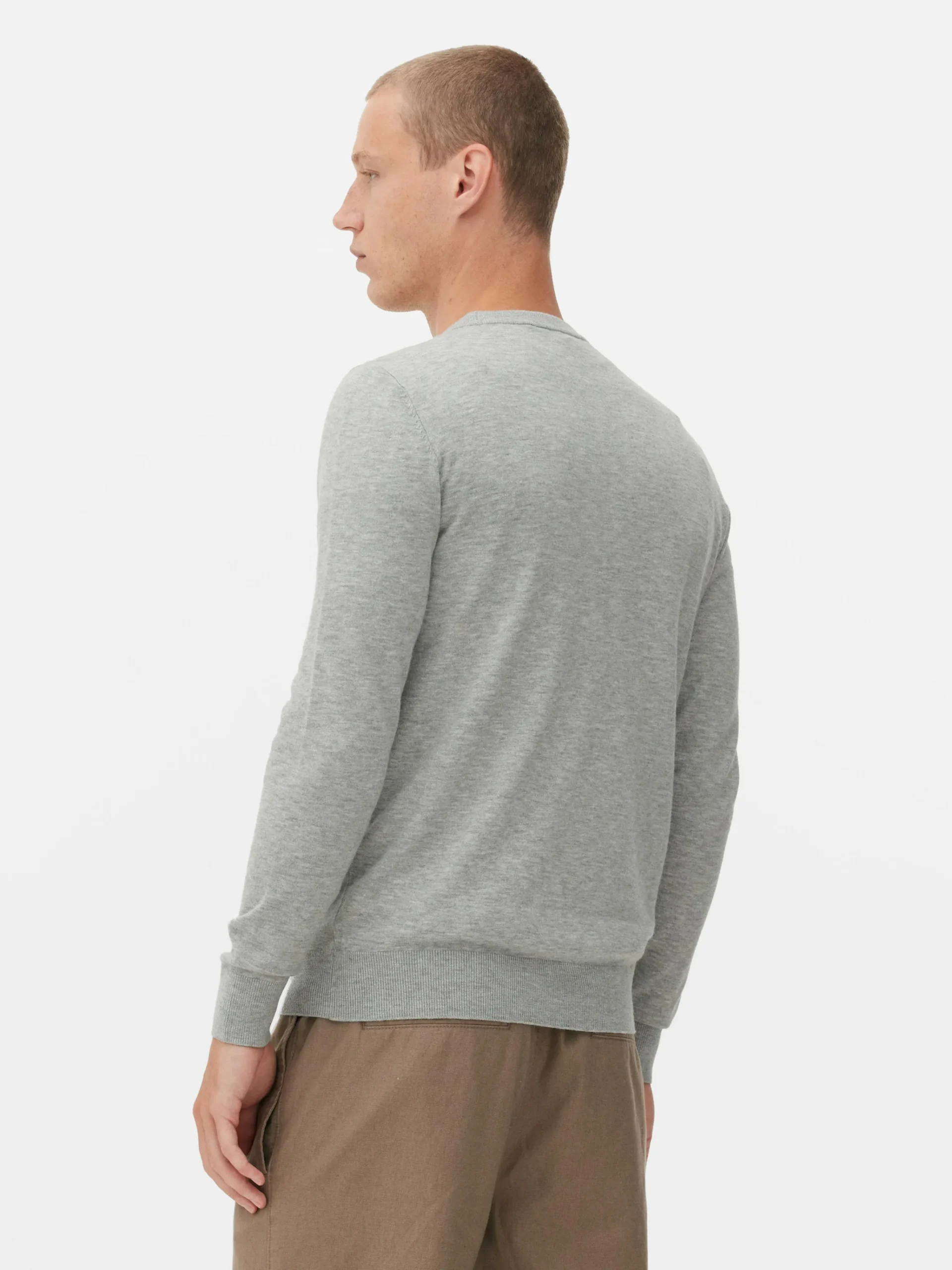 Homme Primark Pulls Et Gilets|Pull En Maille Fine à Col Ras-du-cou