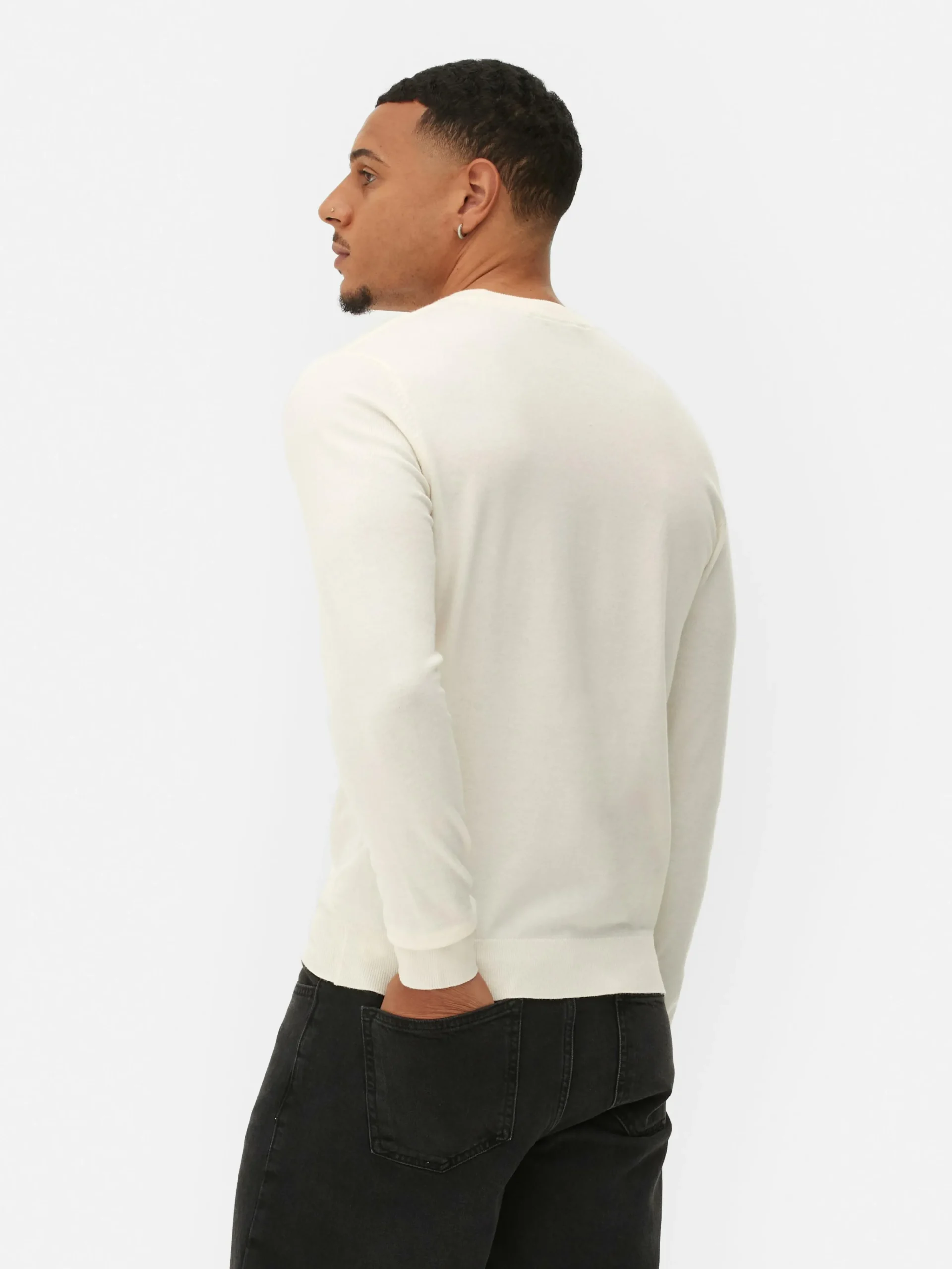 Homme Primark Pulls Et Gilets|Pull En Maille Fine à Col Ras-du-cou