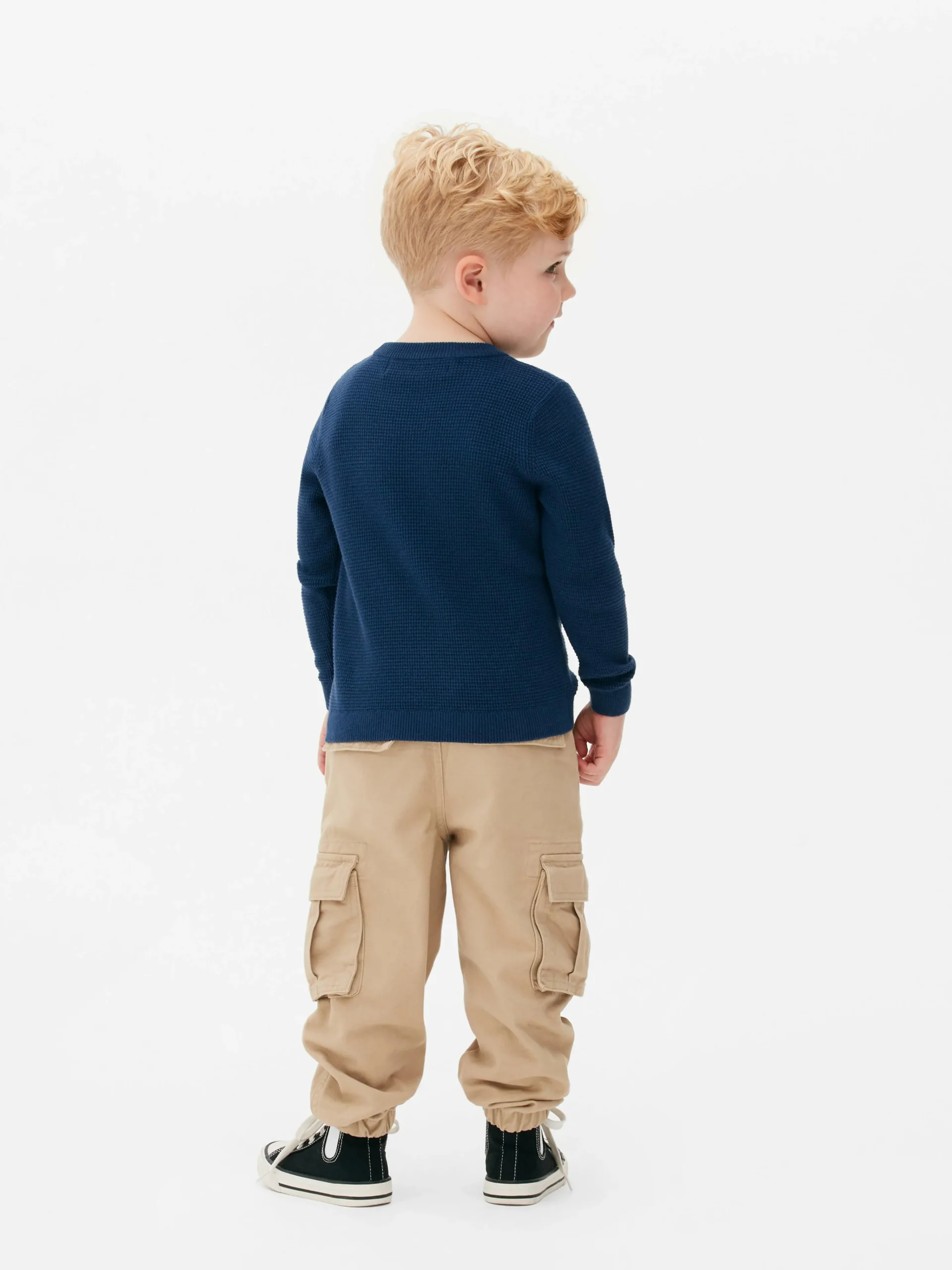 Enfant Primark Pulls Et Gilets|Pull En Maille Gaufrée Pour Garçon