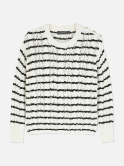 Femme Primark Pulls Et Gilets|Pull En Maille Torsadée à Rayures