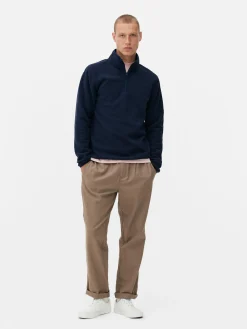 Homme Primark Pulls Et Gilets|Sweats À Capuche Et Sweat-Shirts|Pull En Molleton à Col Zippé