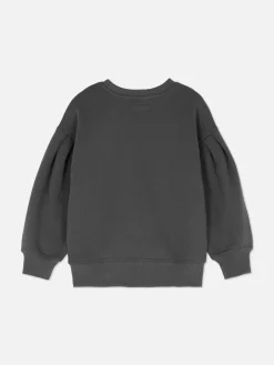 Enfant Primark Sweats À Capuche Et Sweat-Shirts|Pull En Velours à Manches Bouffantes Avec Nœud