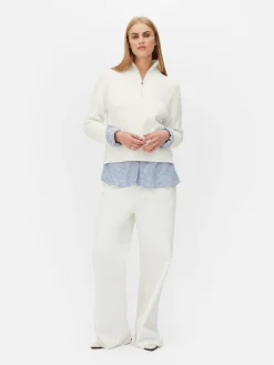 Femme Primark Pulls Et Gilets|Pull Tricoté à Encolure Zippée