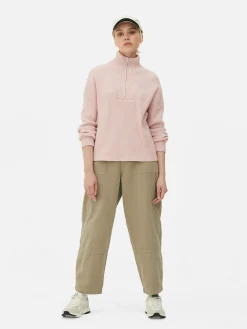 Femme Primark Pulls Et Gilets|Pull Tricoté à Encolure Zippée