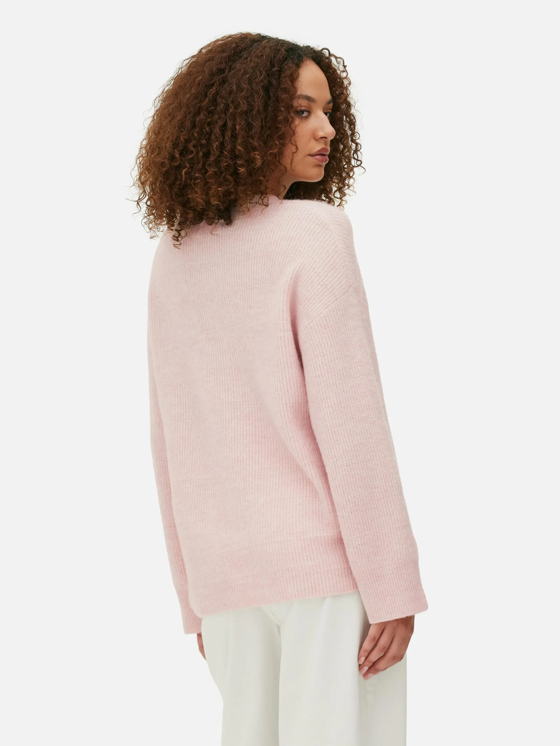 Femme Primark Pulls Et Gilets|Pull Tricoté Avec Manches à Revers