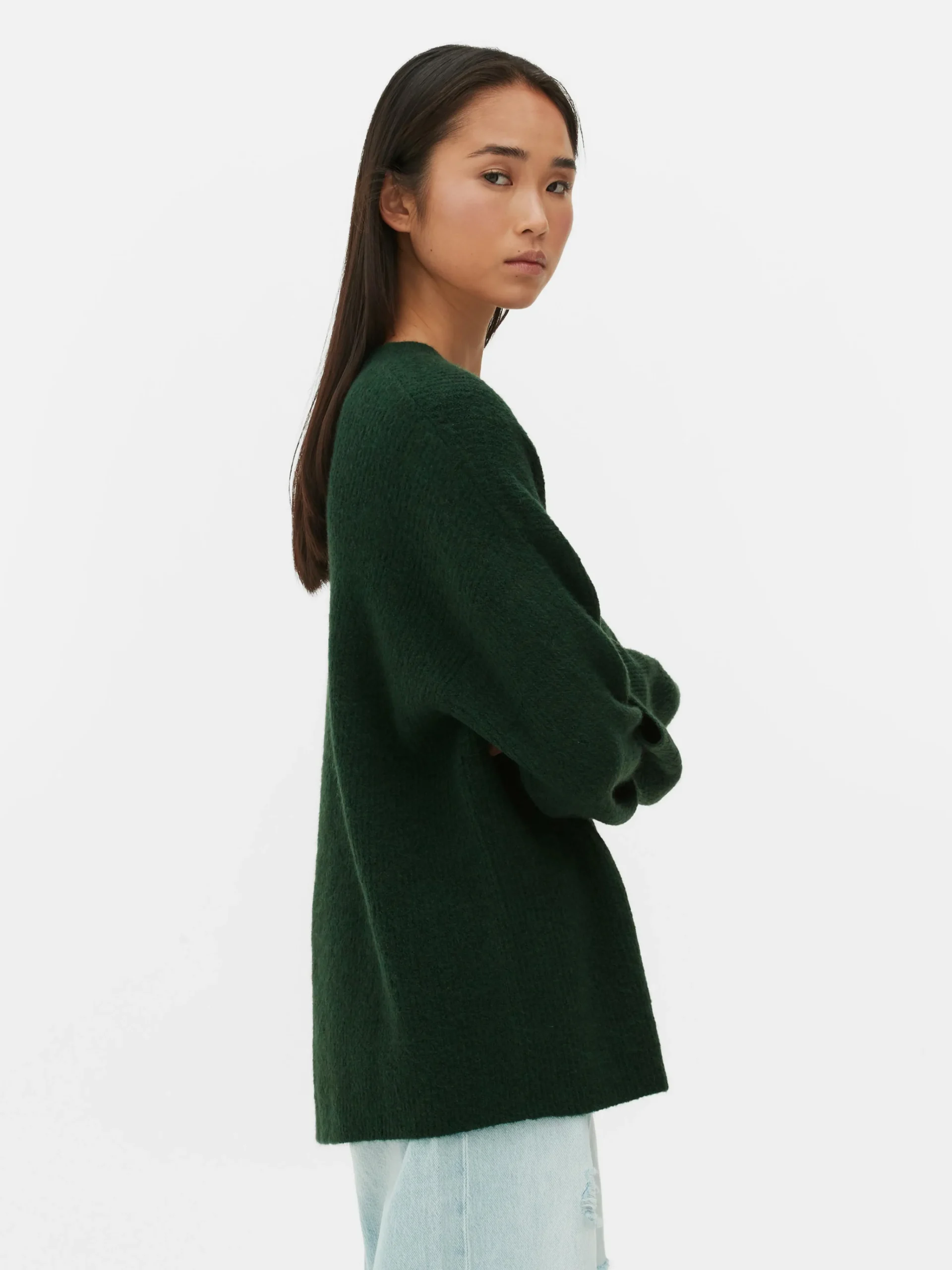 Femme Primark Pulls Et Gilets|Pull Tricoté Avec Manches à Revers