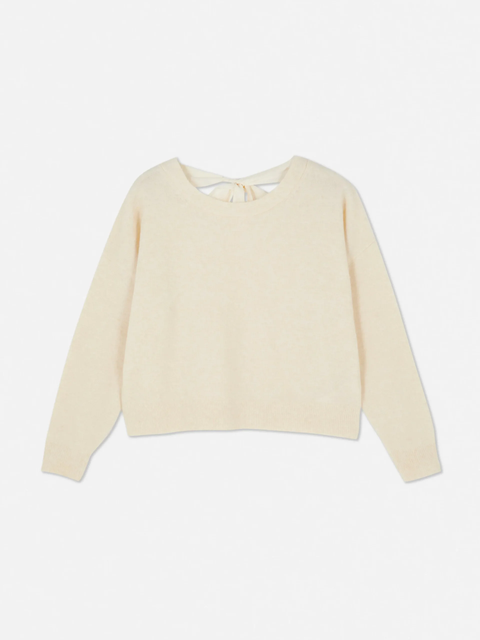 Femme Primark Pulls Et Gilets|Pull Tricoté Avec Nœud Dans Le Dos