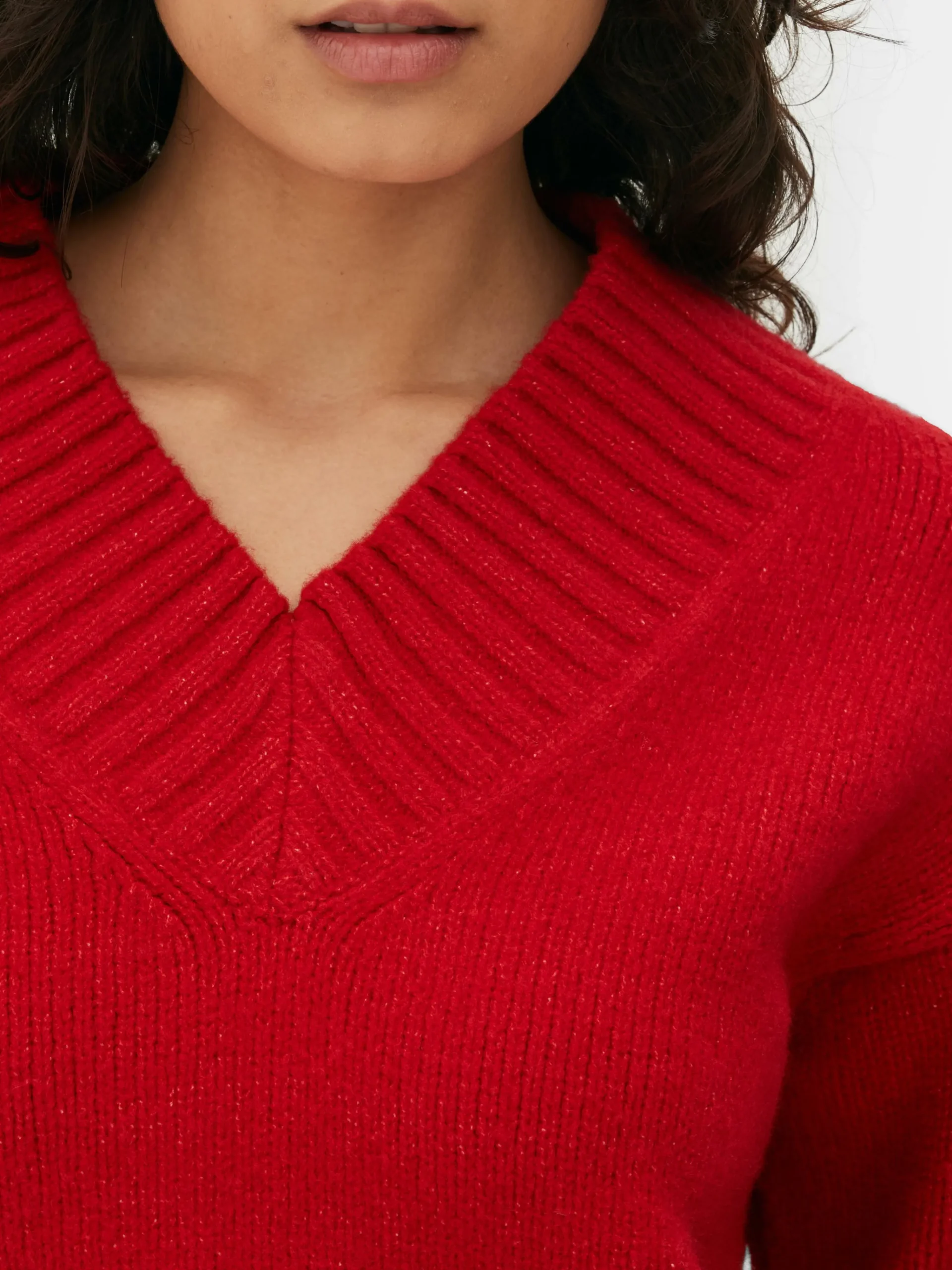 Femme Primark Pulls Et Gilets|Pull Tricoté épais à Col En V