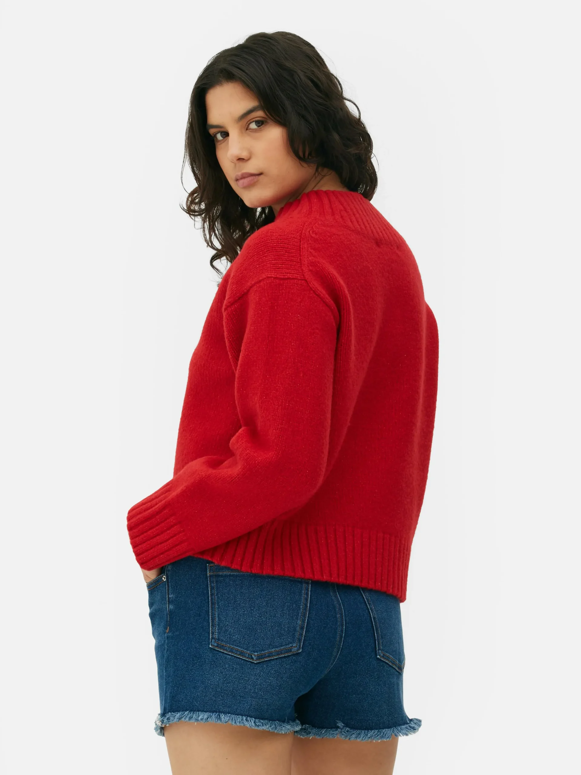 Femme Primark Pulls Et Gilets|Pull Tricoté épais à Col En V