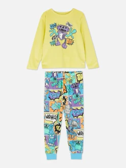Enfant Primark Pyjamas Et Vêtements De Nuit|Pyjama à Imprimé Robot