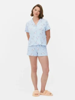 Femme Primark Ensembles Pyjamas|Pyjama à Manches Courtes Disney Bambi Panpan