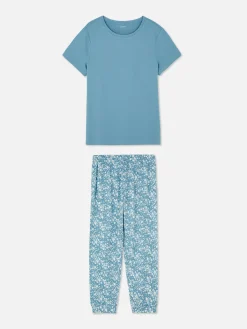 Femme Primark Ensembles Pyjamas|Pyjama à Manches Courtes Et Motif