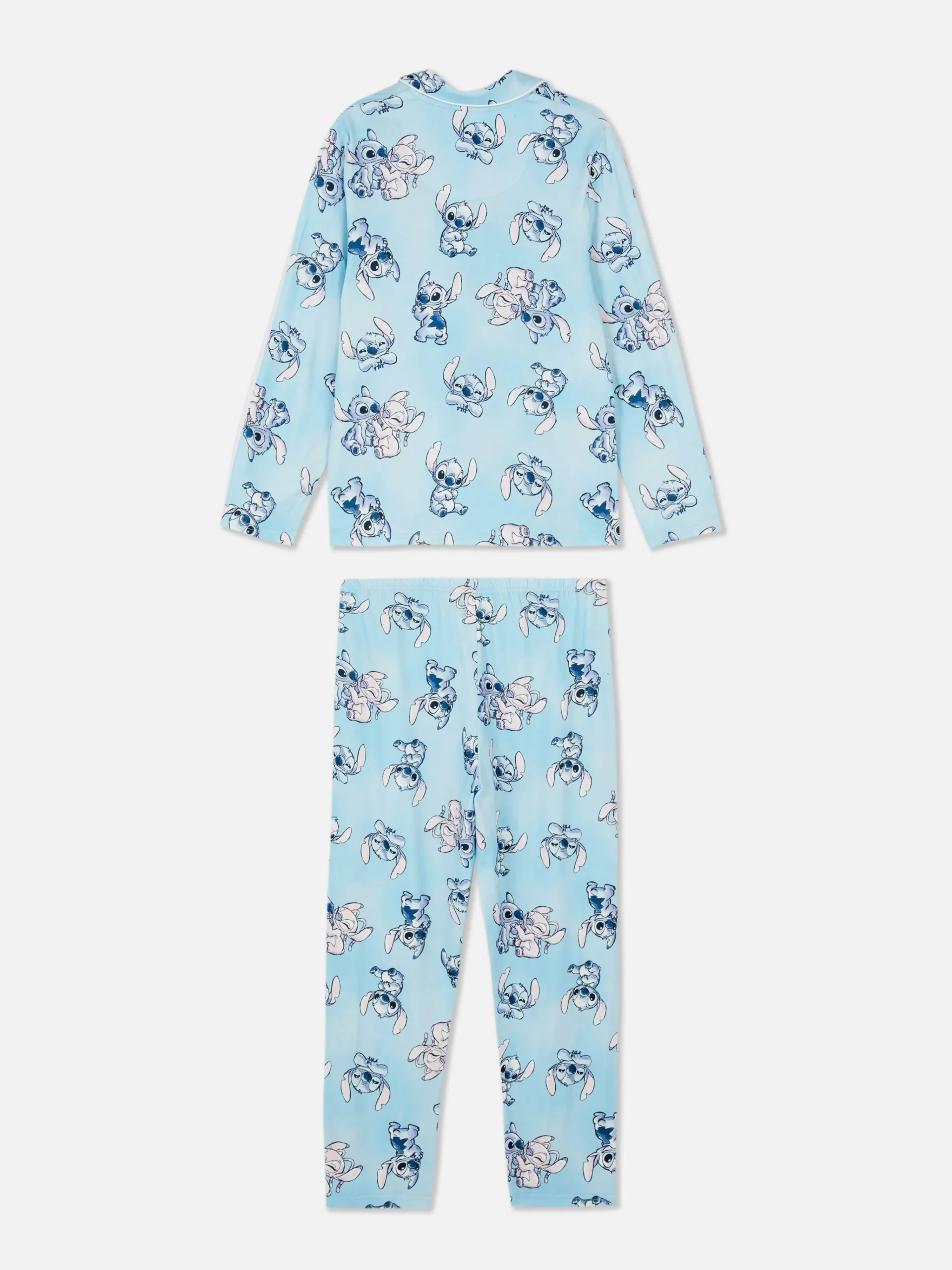 Enfant Primark Pyjamas Et Vêtements De Nuit|Pyjama à Manches Longues Disney Stitch & Angel