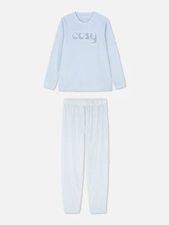 Femme Primark Ensembles Pyjamas|Pyjama à Manches Longues Et à Message