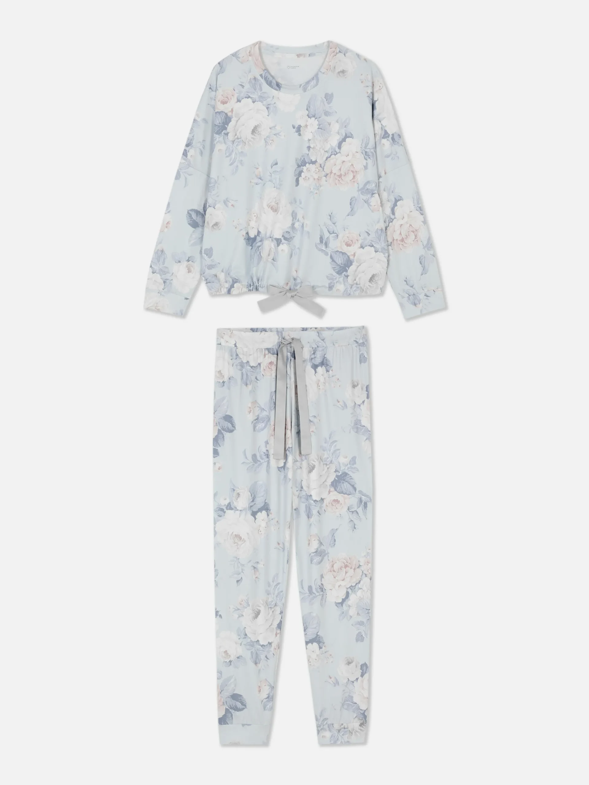Femme Primark Ensembles Pyjamas|Pyjama à Manches Longues Et Détail Nœud