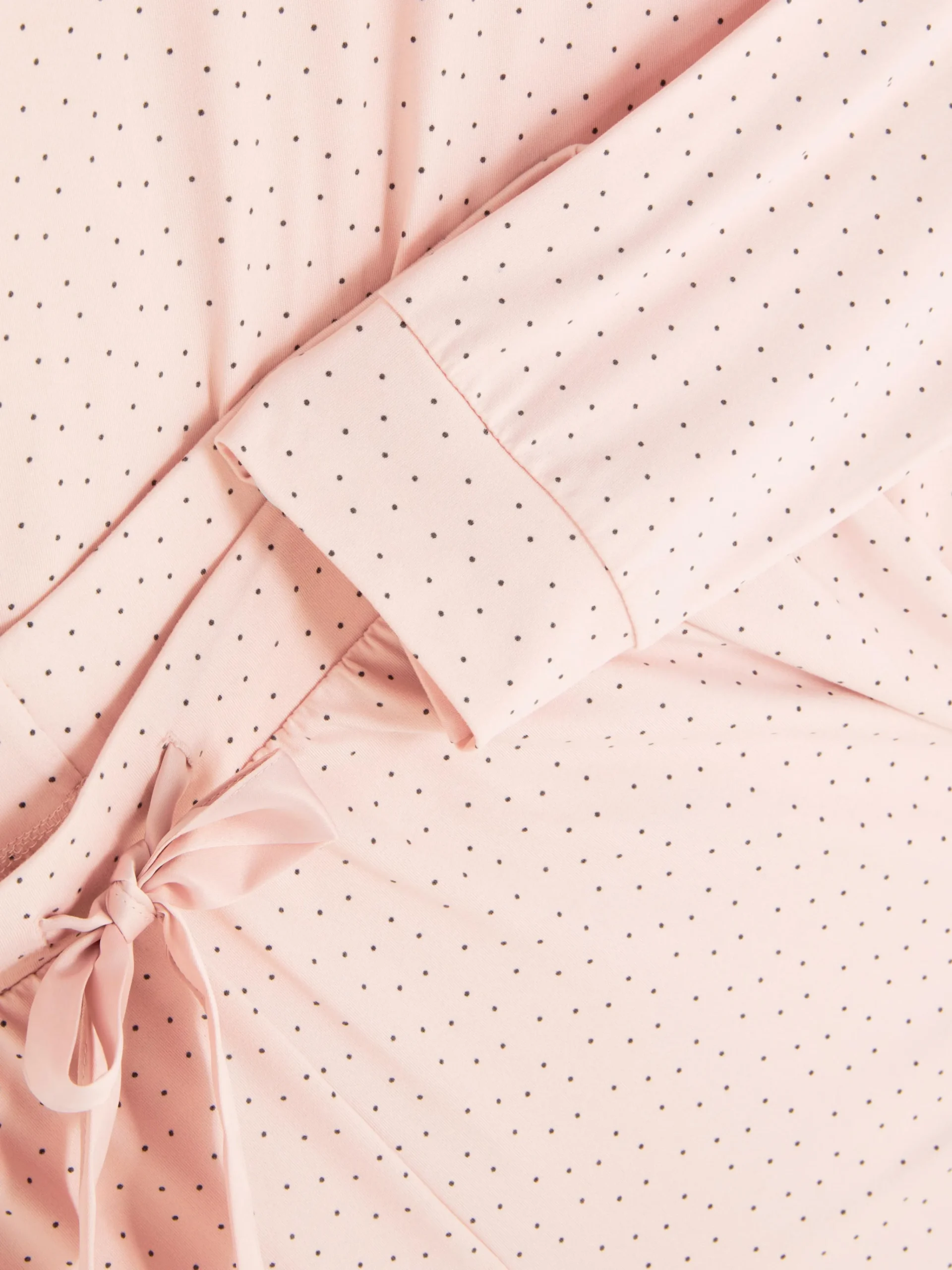 Femme Primark Ensembles Pyjamas|Pyjama à Manches Longues Et Détail Nœud