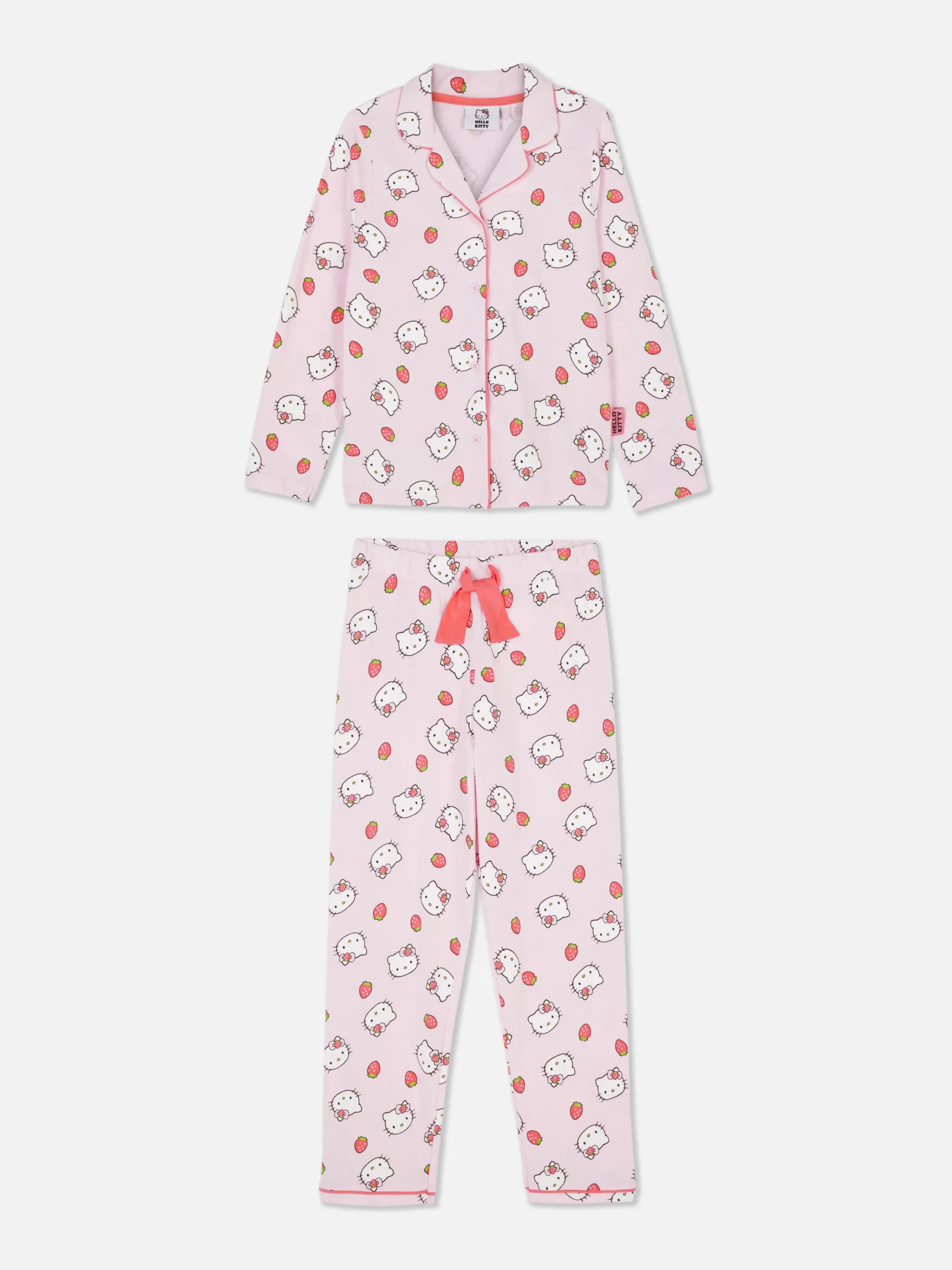 Enfant Primark Pyjamas Et Vêtements De Nuit|Pyjama à Manches Longues Hello Kitty