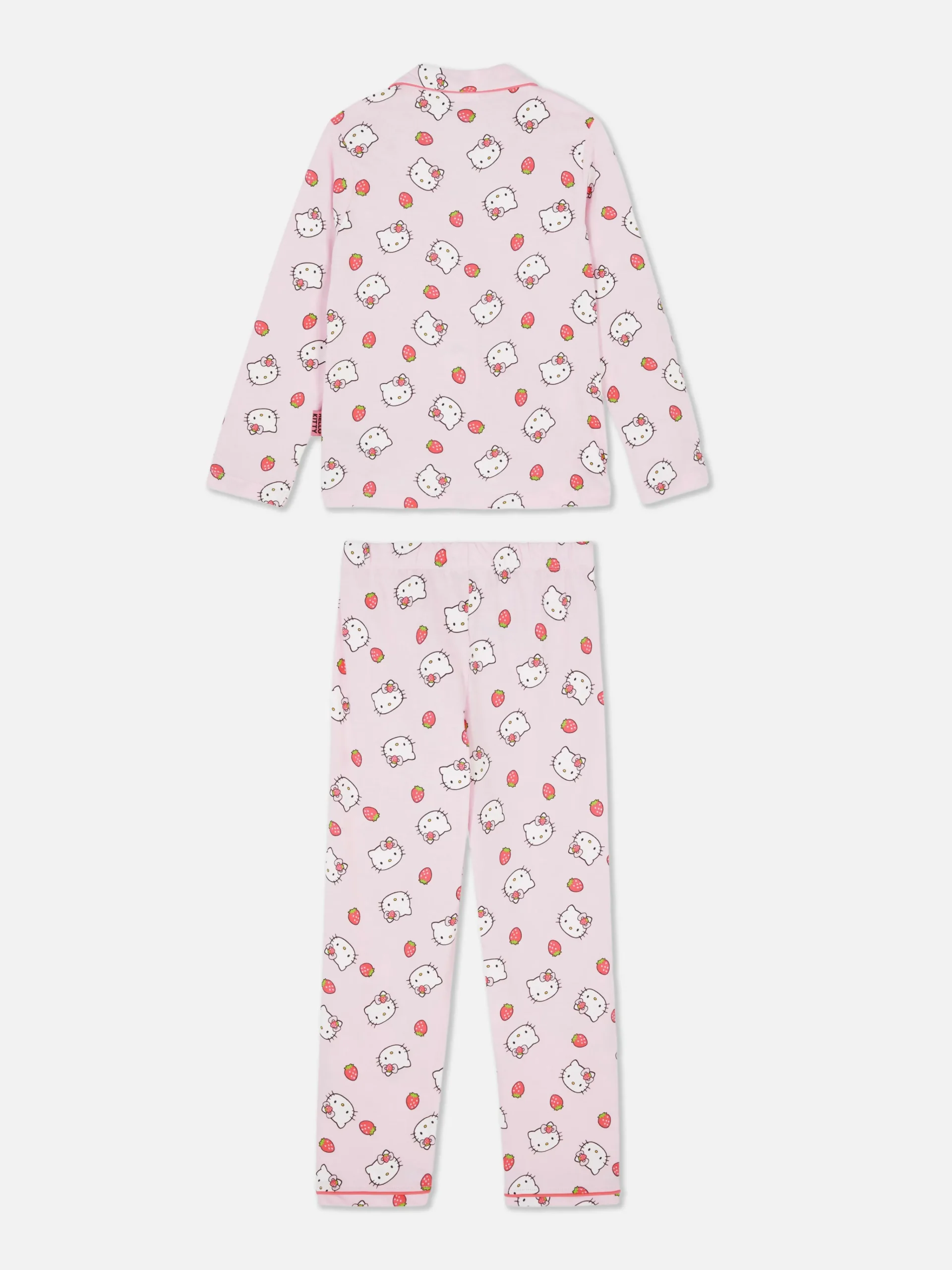 Enfant Primark Pyjamas Et Vêtements De Nuit|Pyjama à Manches Longues Hello Kitty