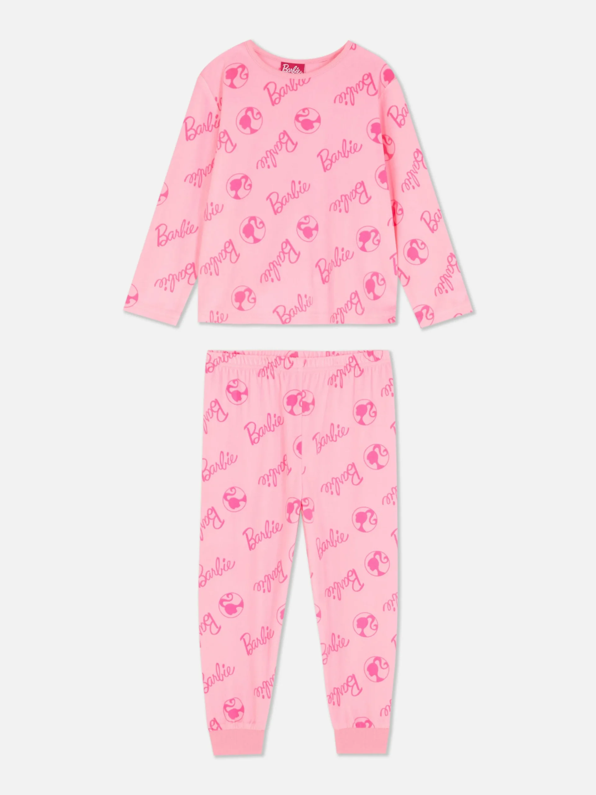 Enfant Primark Pyjamas Et Vêtements De Nuit|Pyjama Barbie En Tissu Minky