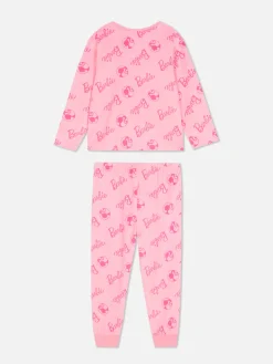 Enfant Primark Pyjamas Et Vêtements De Nuit|Pyjama Barbie En Tissu Minky