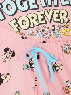 Femme Primark Ensembles Pyjamas|Pyjama Caraco Court Disney Mickey Mouse Et Ses Amis