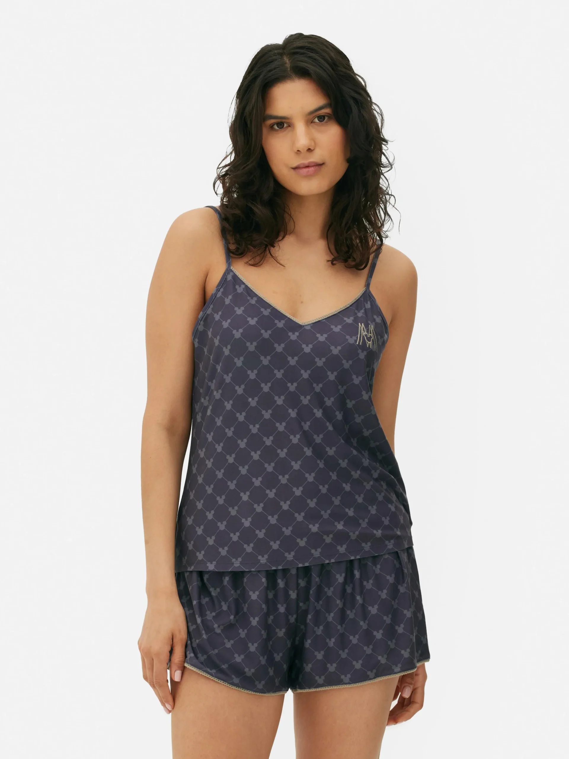 Femme Primark Ensembles Pyjamas|Pyjama Caraco Disney Mickey Mouse