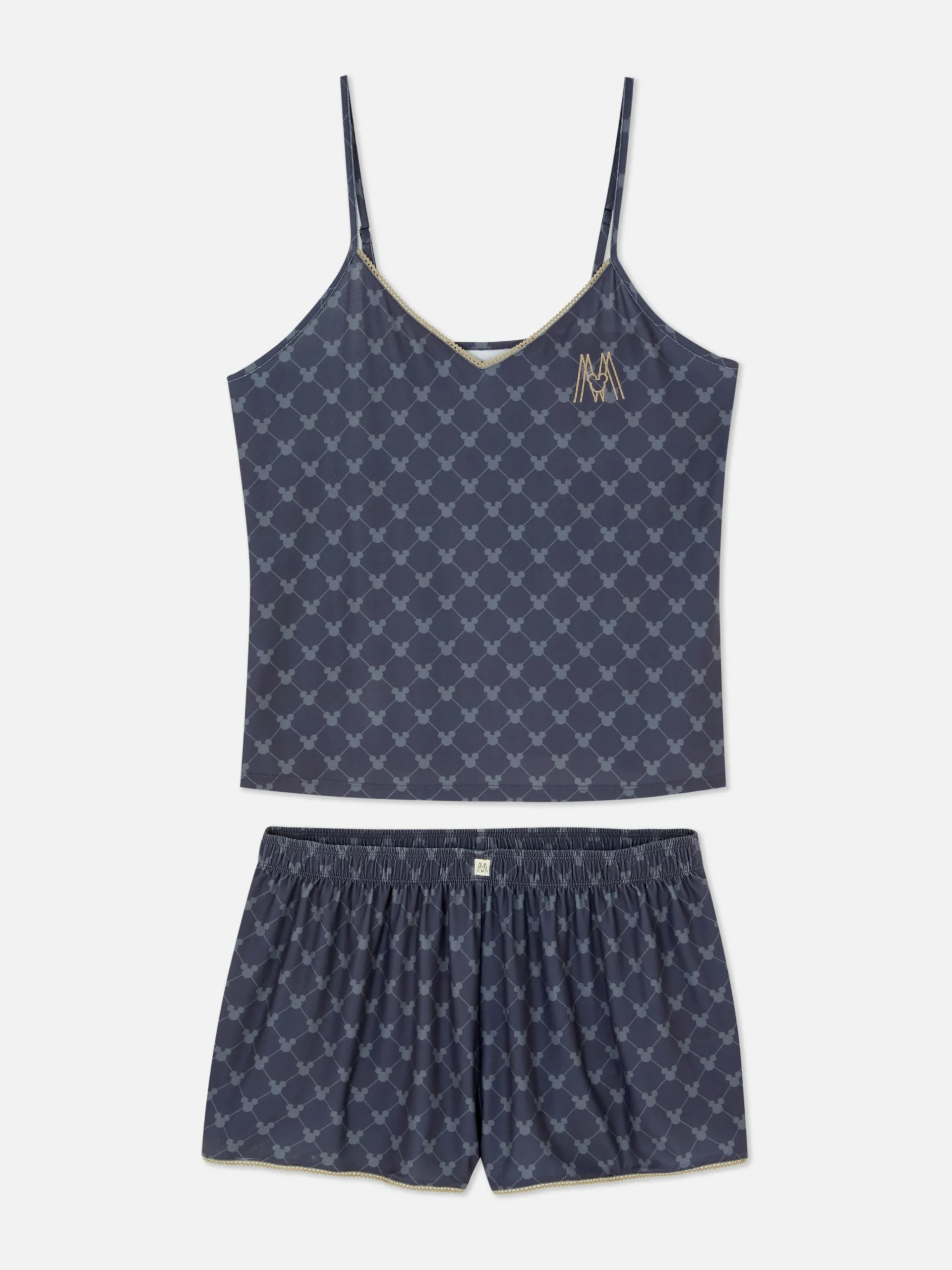 Femme Primark Ensembles Pyjamas|Pyjama Caraco Disney Mickey Mouse