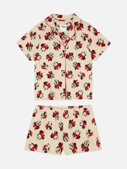 Femme Primark Ensembles Pyjamas|Pyjama Chemise à Manches Courtes Disney Minnie Mouse
