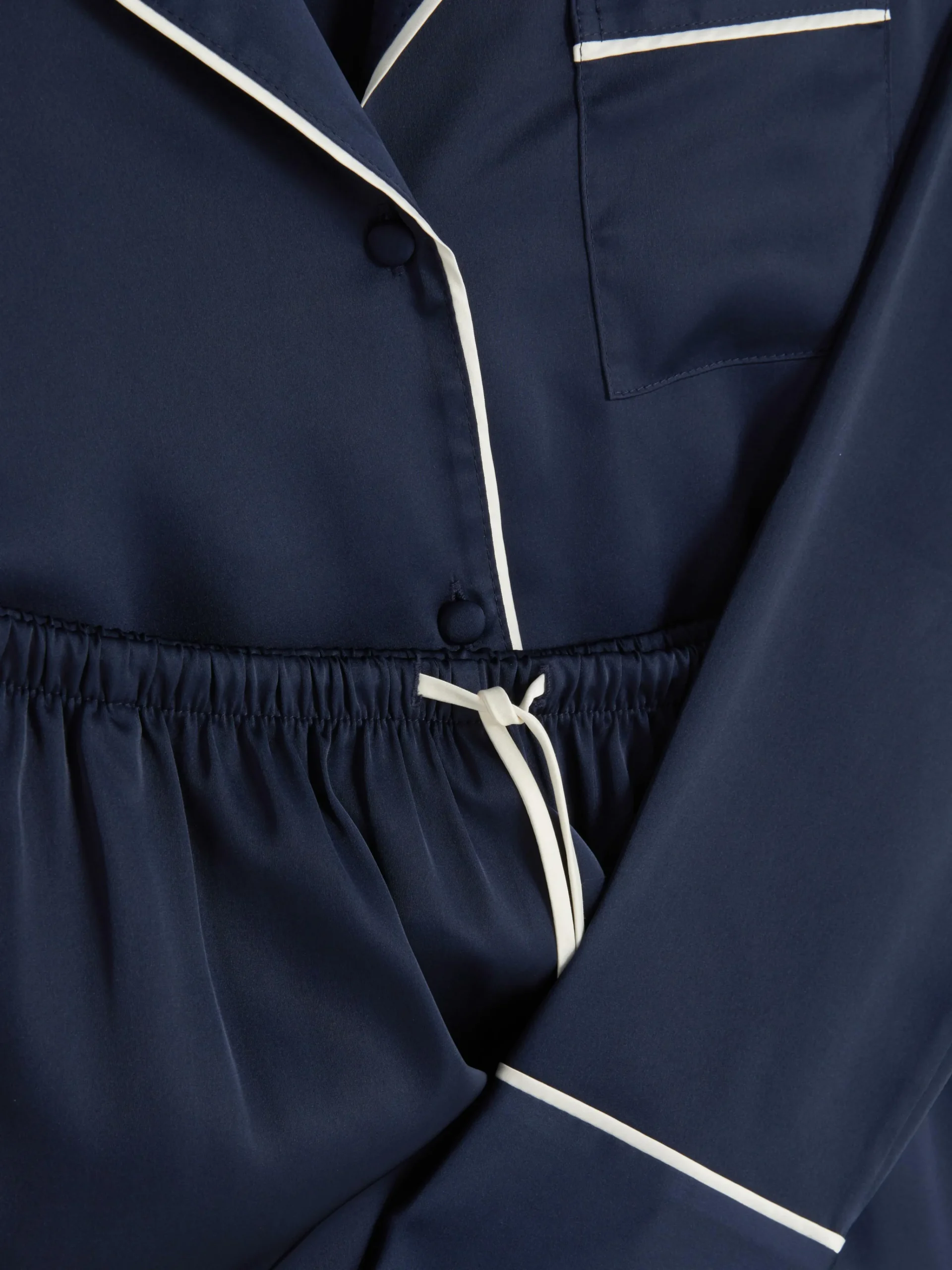 Femme Primark Ensembles Pyjamas|Pyjama Chemise à Manches Longues En Satin