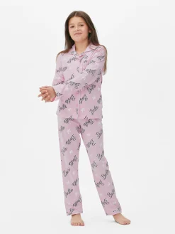 Enfant Primark Pyjamas Et Vêtements De Nuit|Pyjama Chemise à Manches Longues Barbie